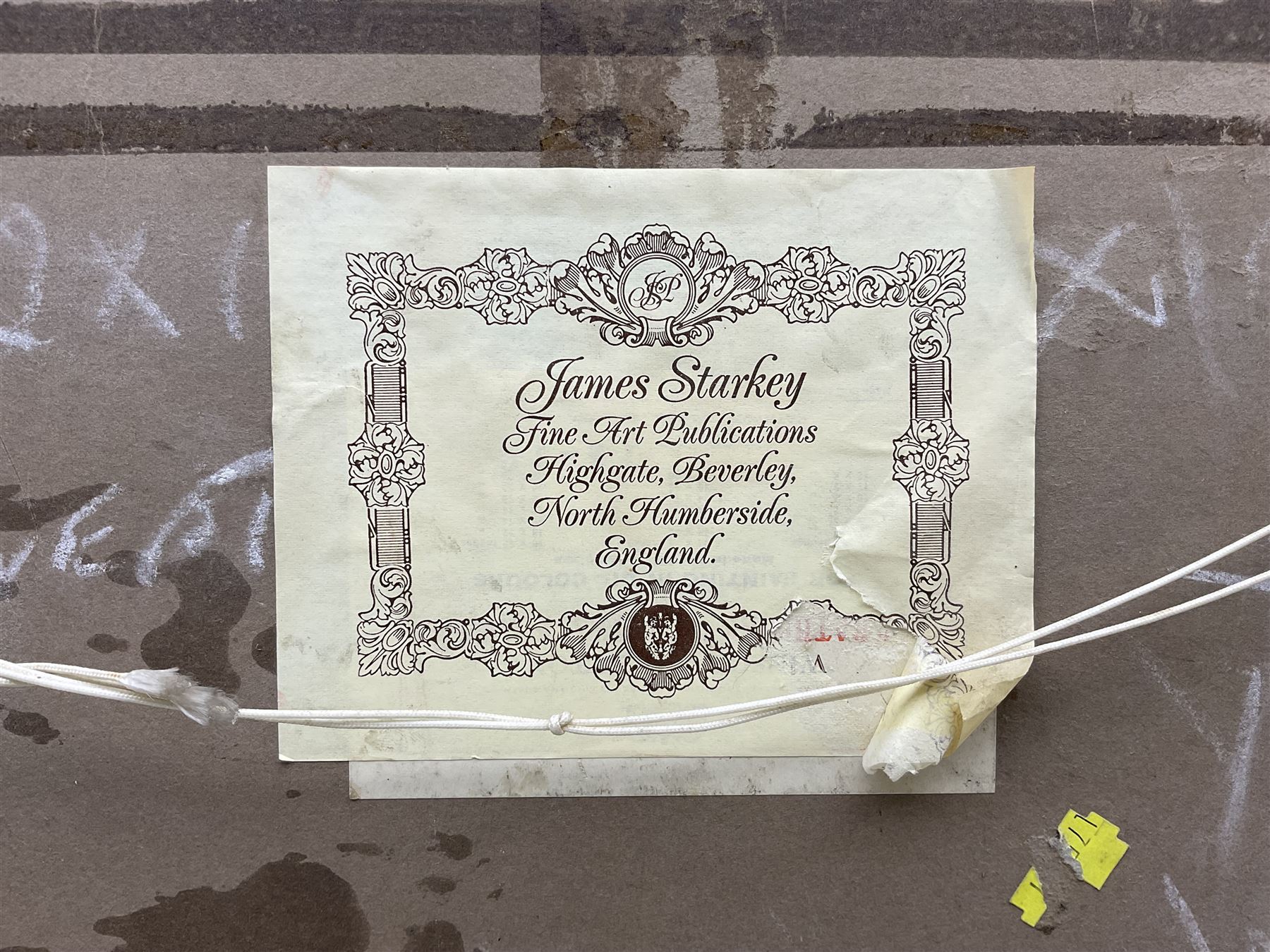 W H Jones (20th century): Still Life of Carnations, oil on canvas board signed 29cm x 34cm
Provenance: with James Starkey Galleries, Beverley, East Yorkshire