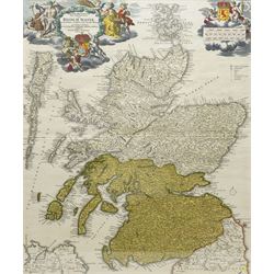 Johann Baptist Homann (German 1664-1724): 'Magnae Britanniae Pars Septenttrionalis qua Reg...