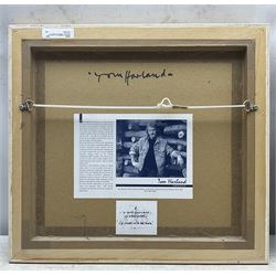 Tom Harland (Yorkshire 1945-2012): 'October Afternoon on the Humber Foreshore' and 'Up-river with the Tide', two watercolours signed, titled on mount 17cm x 24cm (2)