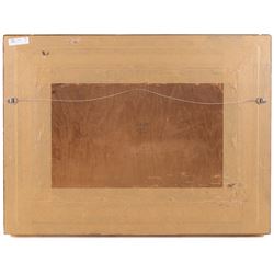 William Lee Hankey (British 1869-1952): 'On the Thames at Isleworth', watercolour signed and dated '98, titled on the mount 33cm x 51cm