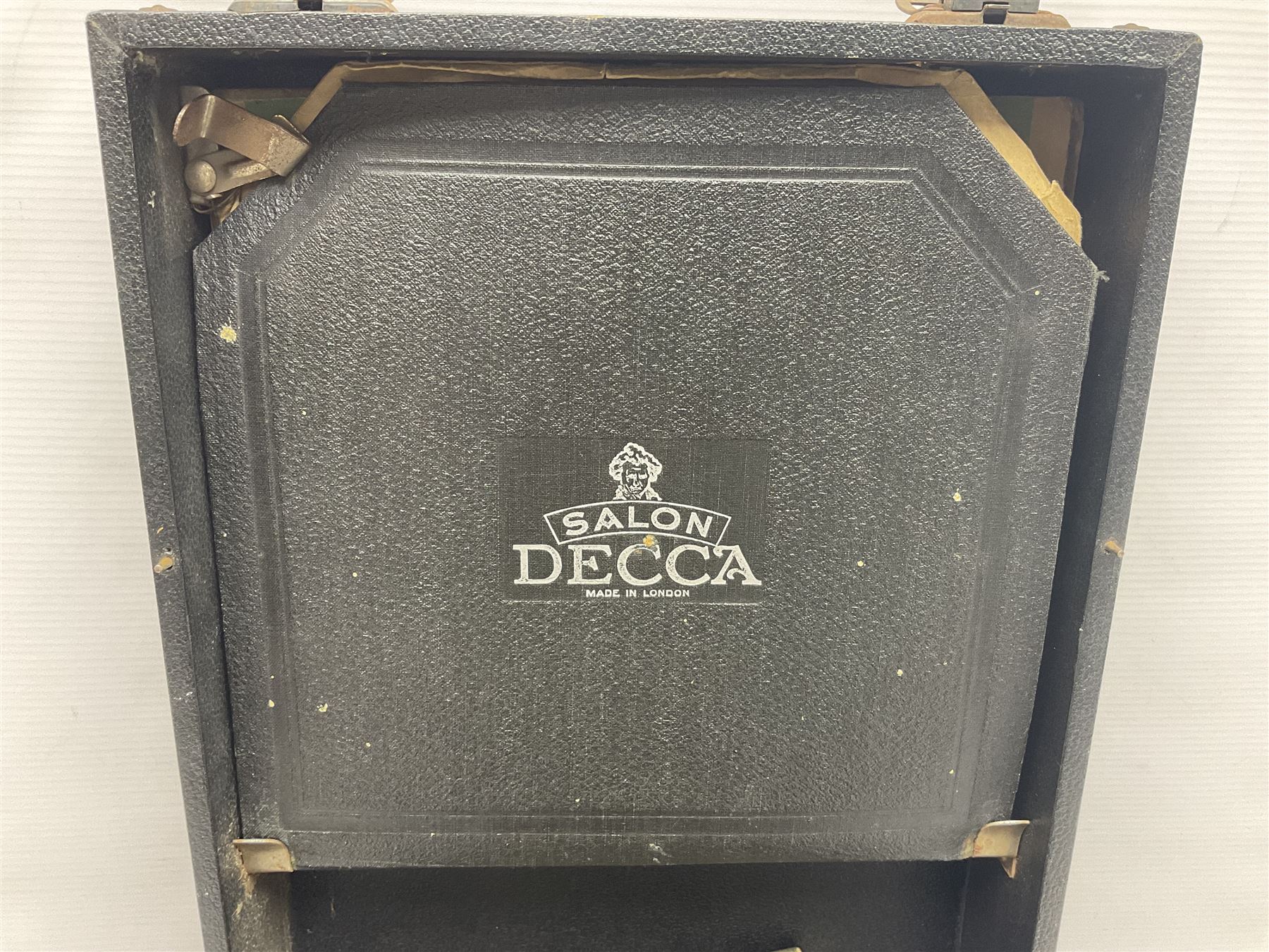 Salon Decca portable record player