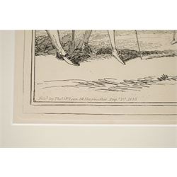 George Cruikshank (British 1792-1878): Monstrosities of 1824 and Monstrosities of 1818, pair of monochrome engravings max 24.5cm x 35cm (2)