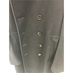 WW2 French Naval Officer's greatcoat; bears label 'Hirsch Tyler Company Uniforms 10th & Berks Sts Philadelphia Penna.'