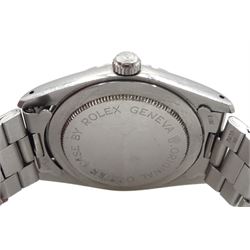 Tudor Prince Oysterdate gentleman's stainless steel Rotor Self-Winding wristwatch, circa 1986, silvered dial with date aperture, Ref. 74000, serial No. 183125, on original stainless steel bracelet