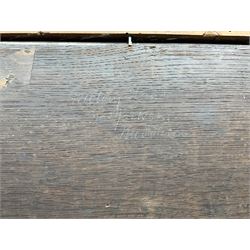 Frederick William Jackson (Staithes Group 1859-1918): 'Factory Land', oil on panel, signed and titled verso 31cm x 38cm