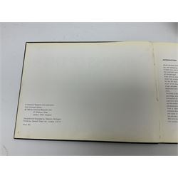 Military Collectors Service: set of three books on WWII German uniforms and badges; and Mollo Andrew: Uniforms of the SS. Volumes 1,4,5,6 & 7 (8)