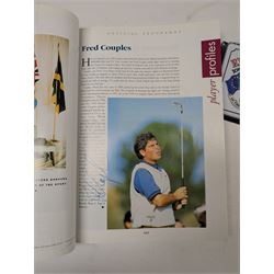 1993 Ryder Cup programme, signed by Nick Faldo, Payne Stewart, etc
