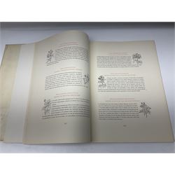 Pierre-Joseph Redoute; two copies of Roses 2, published by The Ariel Press, London 1956, containing coloured plates 