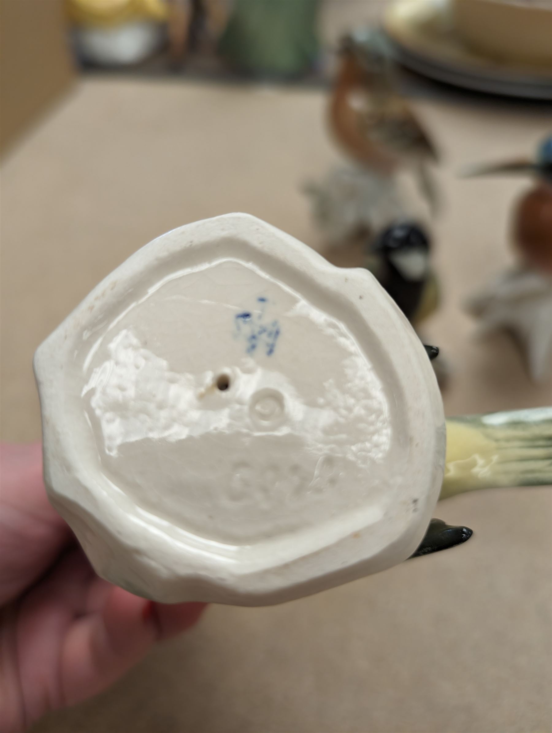 Four Karl Ens bird figurines