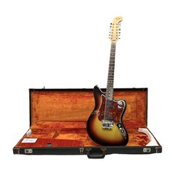 Fender three-tone Sunburst 12-string ele