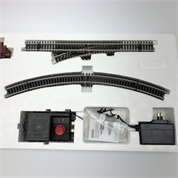 Hornby '00' gauge - limited edition Marks & Spencer The Royal Train QEII 80th Birthday Commemorative set with Princess Coronation Class 4-6-2 locomotive 'Duchess of Sutherland' No.6233 with three coaches, No.1134/1500, boxed with certificate, Trakmat and Leaflet Pack