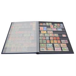 Commonwealth and World stamps, including Aden, Antigua, Australia, British Guyana, Brunei, Bermuda, Ceylon, Christmas Islands, Fiji, Malaya, Malta, Nigeria, St Kitts and Nevis, etc, in various albums and loose, together with two empty stockbooks and various stock cards
