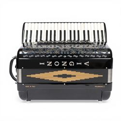Vignoni Philharmonic II basso piano accordion, with 41 keys, possibly a custom model,  the...