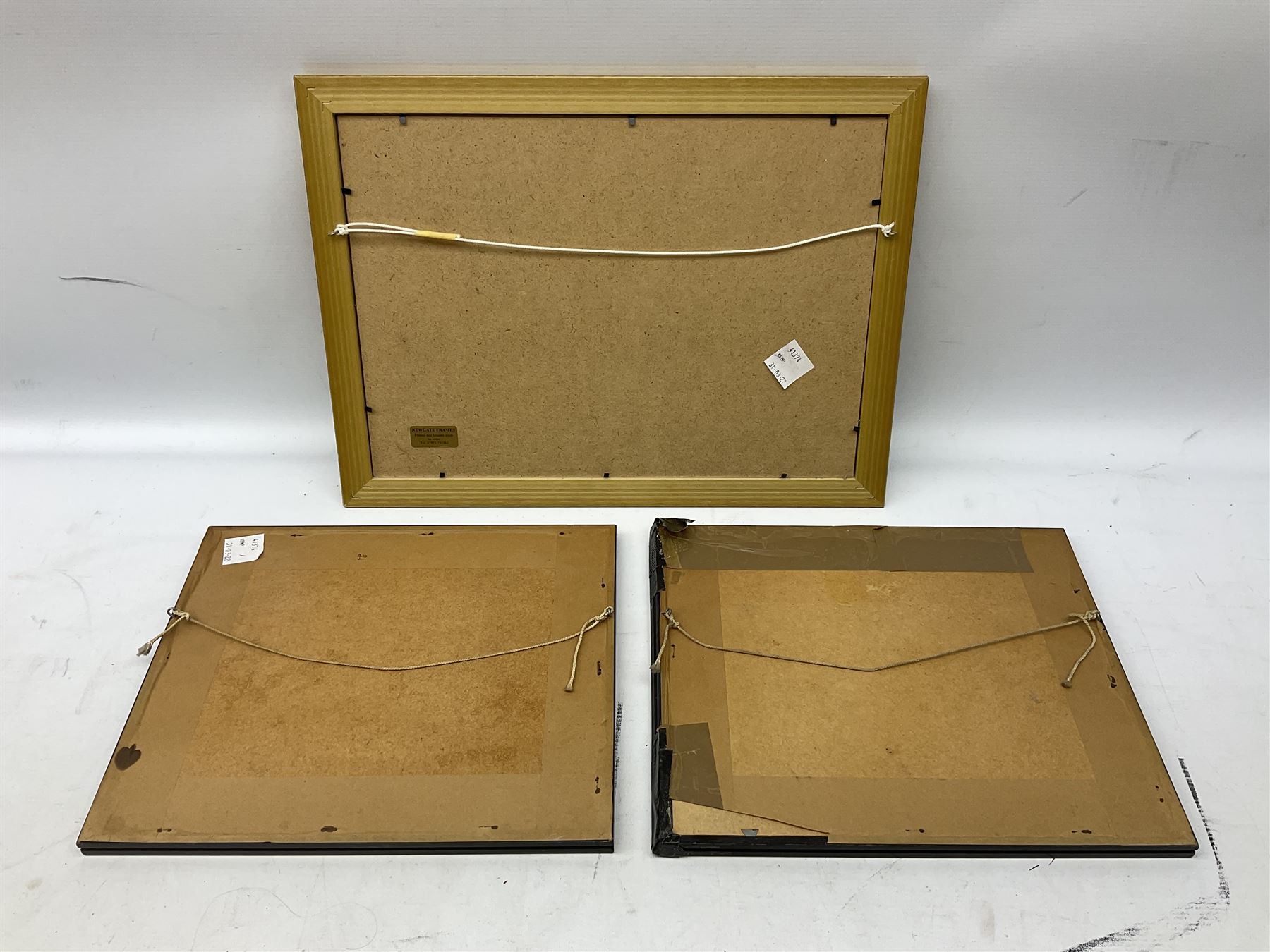 After William Henry Bartlett (British 1809-1854): 'St Canice Kilkenny' and 'Jerpoint Abbey' Ireland, pair engravings with hand colouring together with a print of the Bar Convent York max 21cm x 29cm (3)