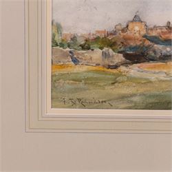 Frederic Stuart Richardson (Staithes Group 1855-1934):  'A Windmill at Rye', watercolour signed 20cm x 27cm 
Provenance: private collection purchased David Duggleby 18th June 2021, Lot 41; with Savage Fine Art Northampton, label verso
