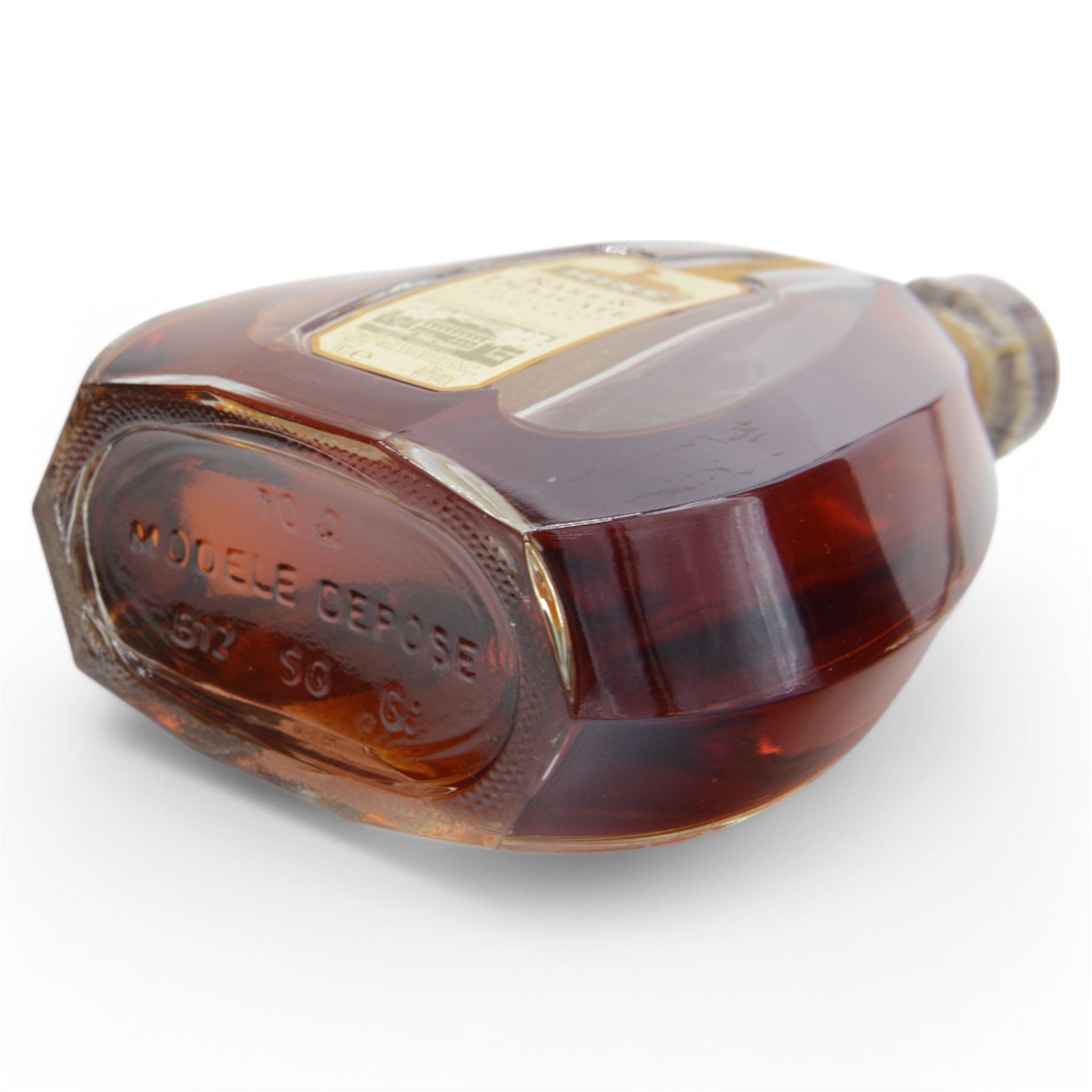 Mixed alcohol; comprising Taylor's First Reserve port 20% vol 100cl, Hine Rare & Delicate cognac 40% vol 70cl and Grants blended Scottish whisky 40% vol 1 litre 