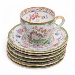 Copeland Spode 'Eden' tea, coffee and dinner ware including plates in various sizes, soup and dessert bowls, tea and coffee cups and saucers, vegetable dish and cover etc 63 pieces