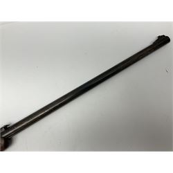 Martini Henry .577/450 Mark I civilian sporting rifle, partially dismantled with most parts thought to be present, 63.5cm(25