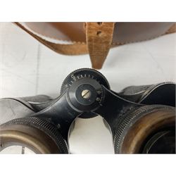 Three pairs of Carl Zeiss Jena binoculars, Jenoptem 10x50W, Jenoptem 8x30W and Deltrintem 8x30W, all cased (3)