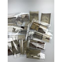 Ninety-two original photographs of the British Army in India during WW1 including march from Kathgodam to Military HQ at Raniket believed taken by one of the troops, various sizes, each with manuscript details verso.