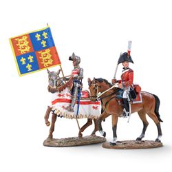 Ballantynes of Walkerburn 16th Lancer Aiwal 1884, together a model of Crusader 