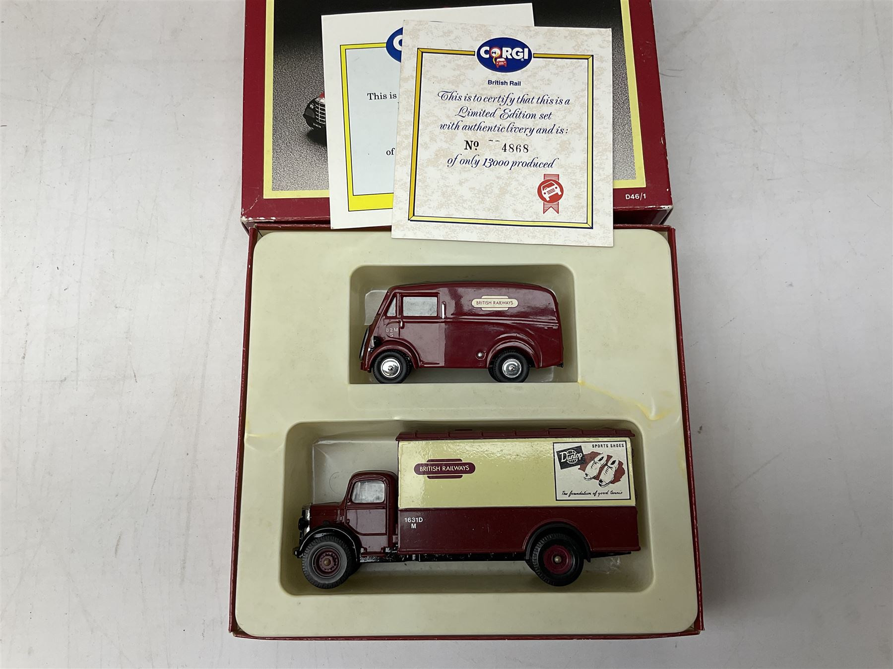 Nineteen boxed Corgi die-cast models sets, to include 50th Anniversary Battle of Britain, The Ruddles, The Bass, Ford- the general utility car, 150th Anniversary Penny Post, White Bread, Charrington etc