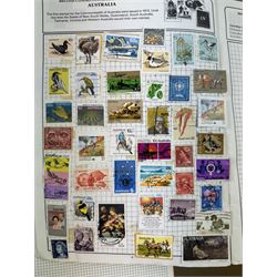 Great British and World stamps, including Aden, Belgium, Egypt, Isle of Man, Italy etc, various Queen Elizabeth II stamps on covers, commemoratives etc, various empty stockbooks, housed in various ring binder albums and folders, in three boxes