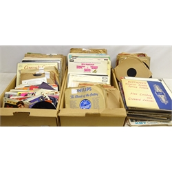  Collection of 1920s to 1950s mostly 78rpm records including Handel, Philharmonic Symphony Orchestra of New York, London and Royal Philharmonic Orchestras, Bing Crosby, Joan Hammond and other vinyl records, as per list  