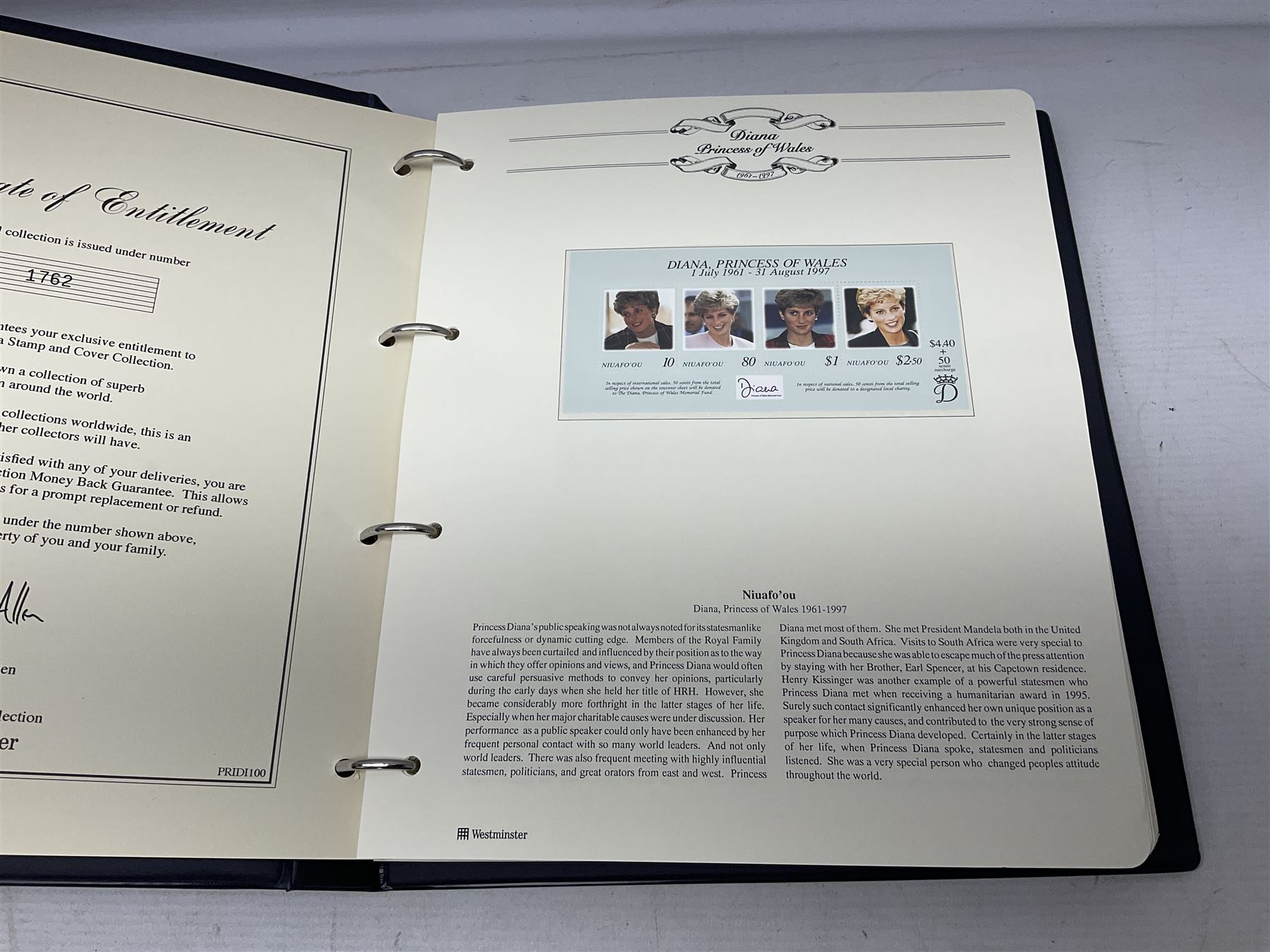 Stamps including first day covers relating to Diana Princess of Wales, small number of coin covers, Mercury 'Silk' covers, other first day covers many with printed address and special postmarks, Australia, Barbados, British Honduras, Germany, Jamaica and other World stamps, housed in albums, folders and loose, in one box