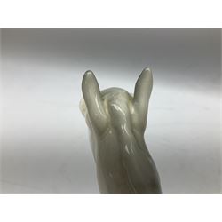 Beswick Large Hunter in grey no. 1734, printed mark beneath, H30cm