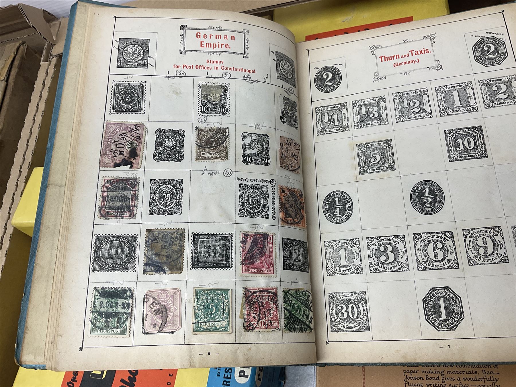 Great British and World stamps, including Austria, Hungary, Switzerland, France, Italy, Sweden, United States of America etc, various first day covers, stamps on envelope pieces etc, housed in albums, folders and loose, in three boxes