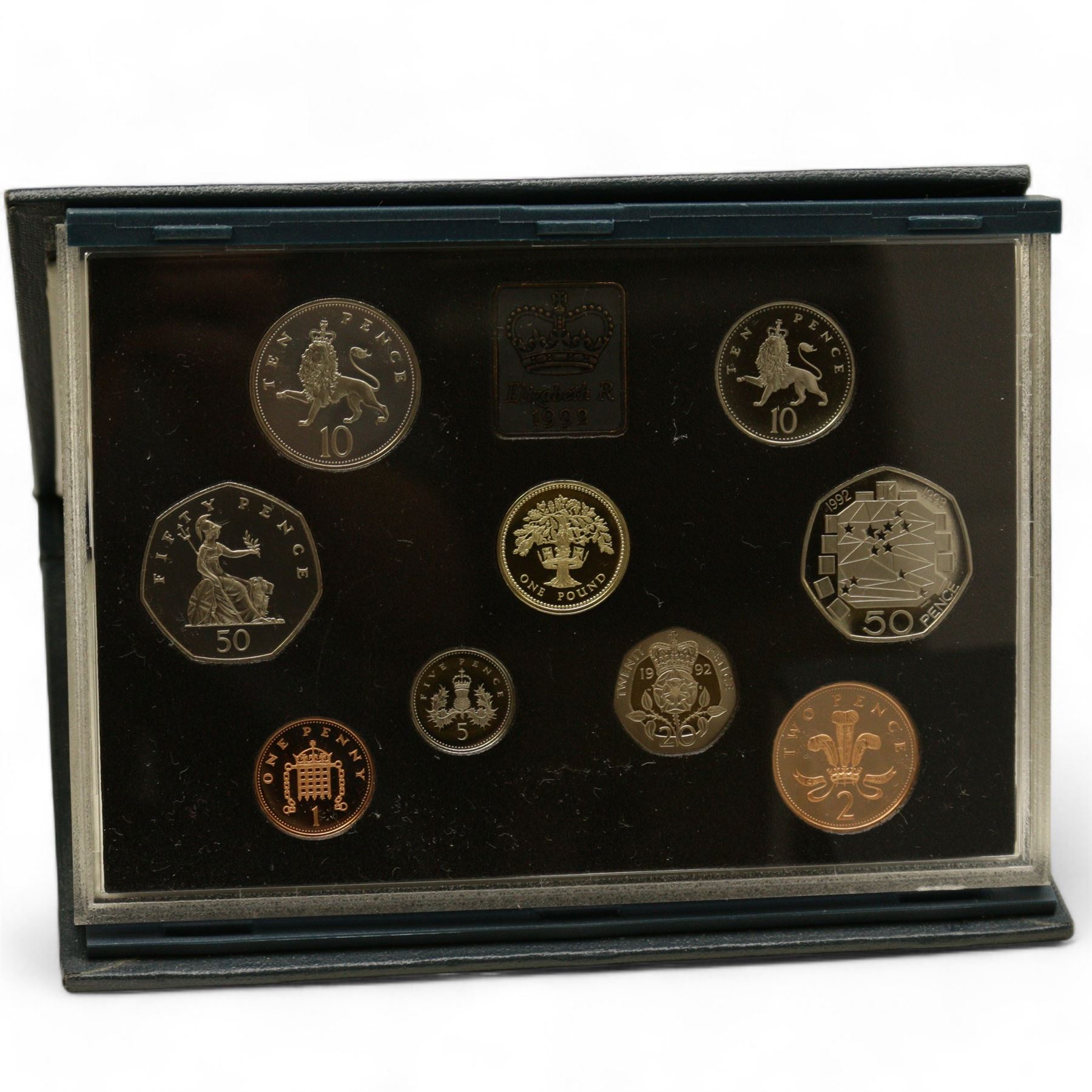 Great British and World coins, including six The Royal Mint United Kingdom proof coin collections, dated 1984, 1986, 1992, 1994, 1997, 1998 cased with certificates, 1990 '90th Birthday' silver proof crown, various pre 1947 silver coins, other pre-decimal coinage, Bhutan 1979 silver proof three ngultrum, Maria Theresa restrike silver thaler, two United States of America 1964 Kennedy half dollars etc and various banknotes with The Royal Bank of Scotland one pound 3rd January 1967, United States of America one dollar note series 1963 A etc
