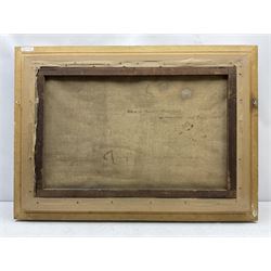 Louis Bosworth Hurt (Scottish 1856-1929): 'Where the Burn & River meet at Invershiel Loch Duich Ross', oil on canvas signed, titled verso 57cm x 88cm