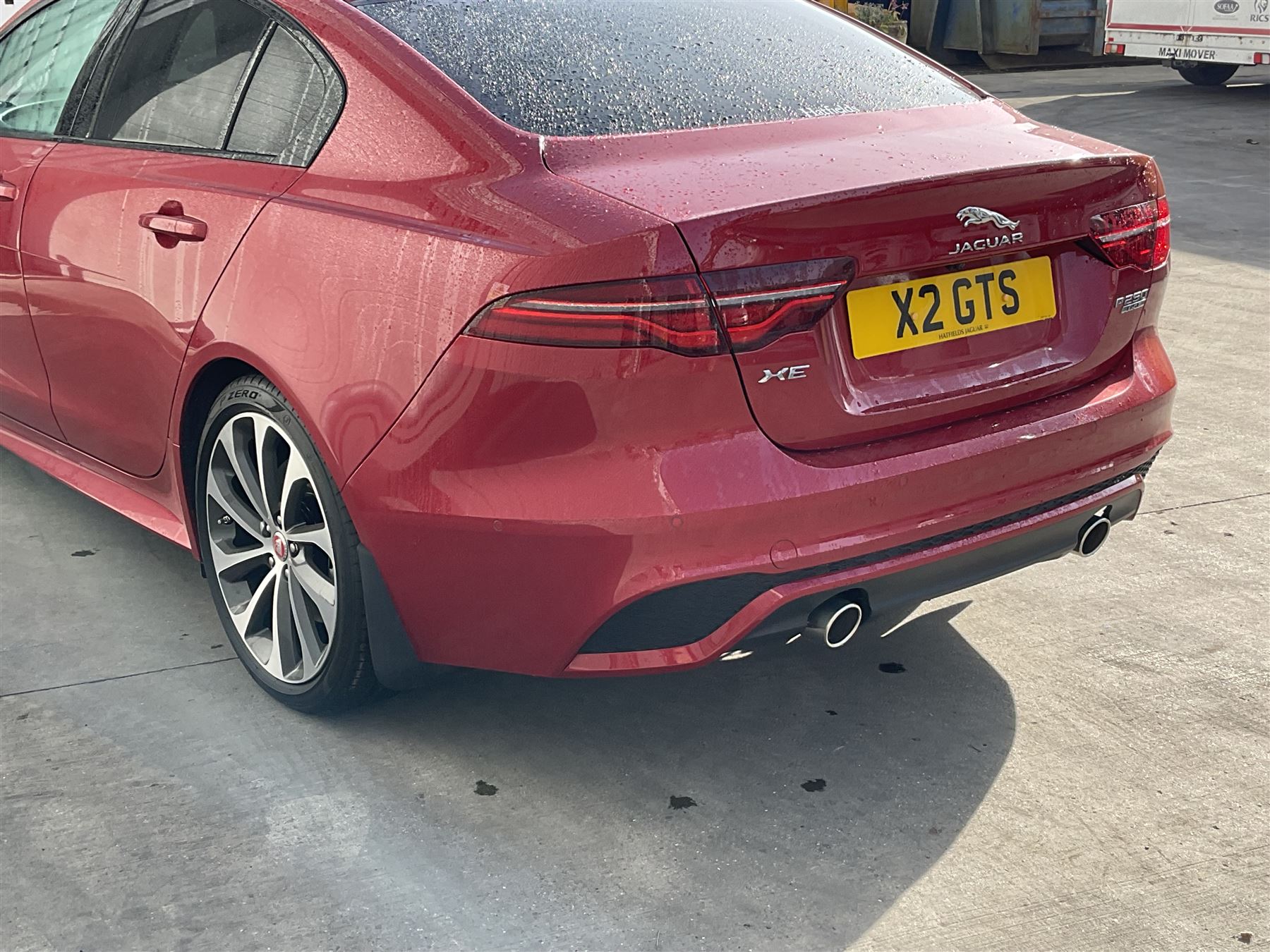 X2 GTS - JAGUAR XE SALOON - 2.0 R-Dynamic HSE 4dr, Automatic ONLY 800 miles

Year: 2019, June
Colour: Firenze Red
Mileage: 800 miles only
Fuel: Petrol
Reg: X2 GTS

As new, with cherished plate, instructions for sale from a local estate.
Buyers premium 10% plus VAT (12% inc.)