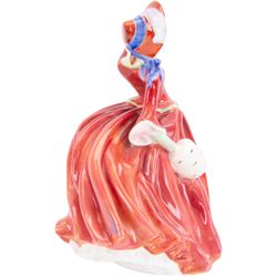 Two Royal Doulton figure Mirabel M68 and Autumn Breezes