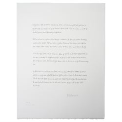 Nelson Rolihlahla Mandela (South African 1918-2013): 'My Robben Island' - ' 'The Church' 'The Lighthouse' 'The Cell' 'The Window' 'The Harbour' 'Motivation', set of six lithographs in colours signed and numbered EP 5/10 edition 500 in pencil with blindstamp, pub. by the Belgravia Gallery, 2002,  66cm x 50cm, together with original box (6) (unframed)