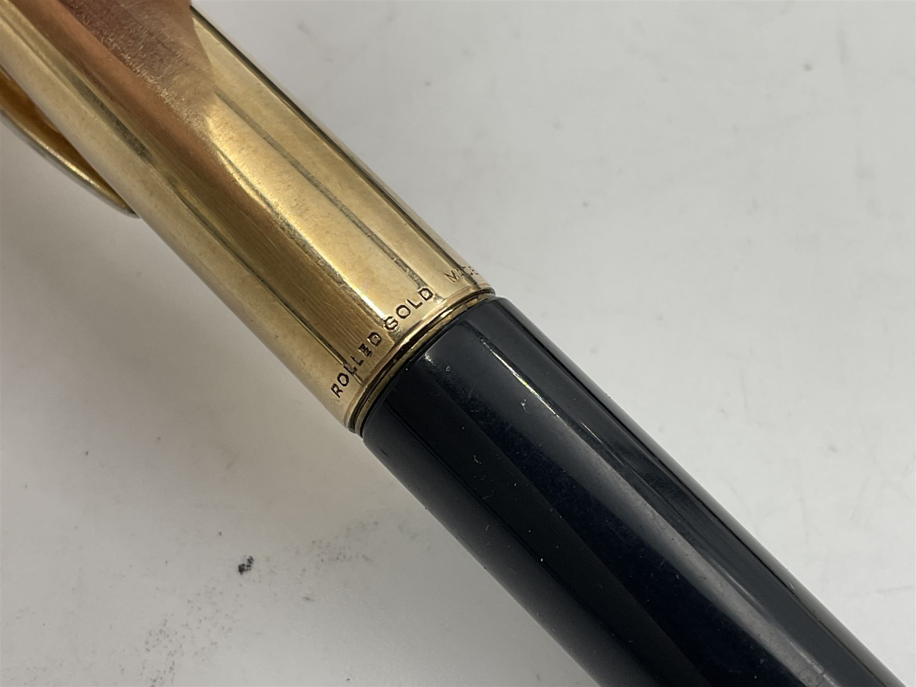 Five Waterman's fountain pens, to include Ideal, 152V, 701 etc, four with 14ct gold nibs