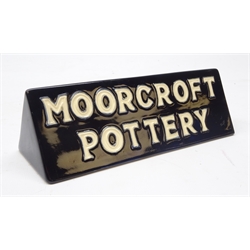  Moorcroft Pottery shop display stand, L18cm   