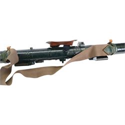 Barr & Stroud military issue type FT27 range finder no. 1009 dated 1916 stamped with broad arrow, in metal case, together with gun sights including ZRAK ON-59, MK II telescopic bearing, MK II telescope elevation and two tripods