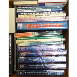  Collection of Martitime related books including 'Shipwreck Index of the British Isles, vols.1-5' Shipwrecks of the NE Coast (1740-1915) vol.1, etc 23vols   