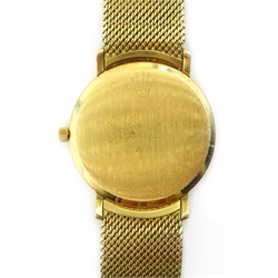  Rolex Cellini 18ct gold wristwatch no. 386368, hallmarked with original box, approx 55.3gm  