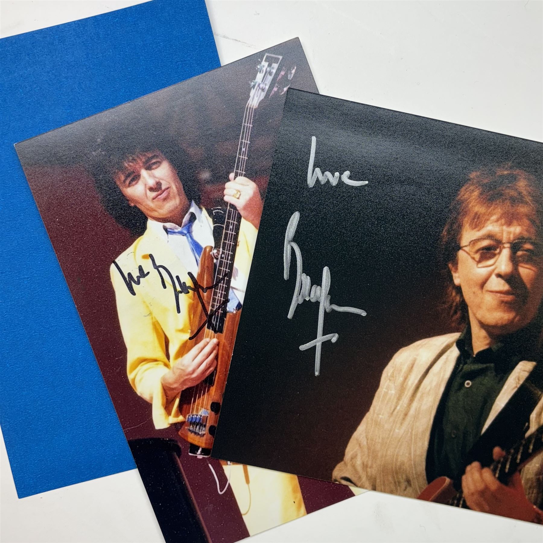 Collection of Rolling Stones books, including Stoned, Life Keith Richard Autobiography, Bill Wyman Stone Alone, with signature and two Bill Wyman signed photographs  