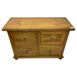 Barker & Stonehouse - flagstone chest fitted with four drawers 