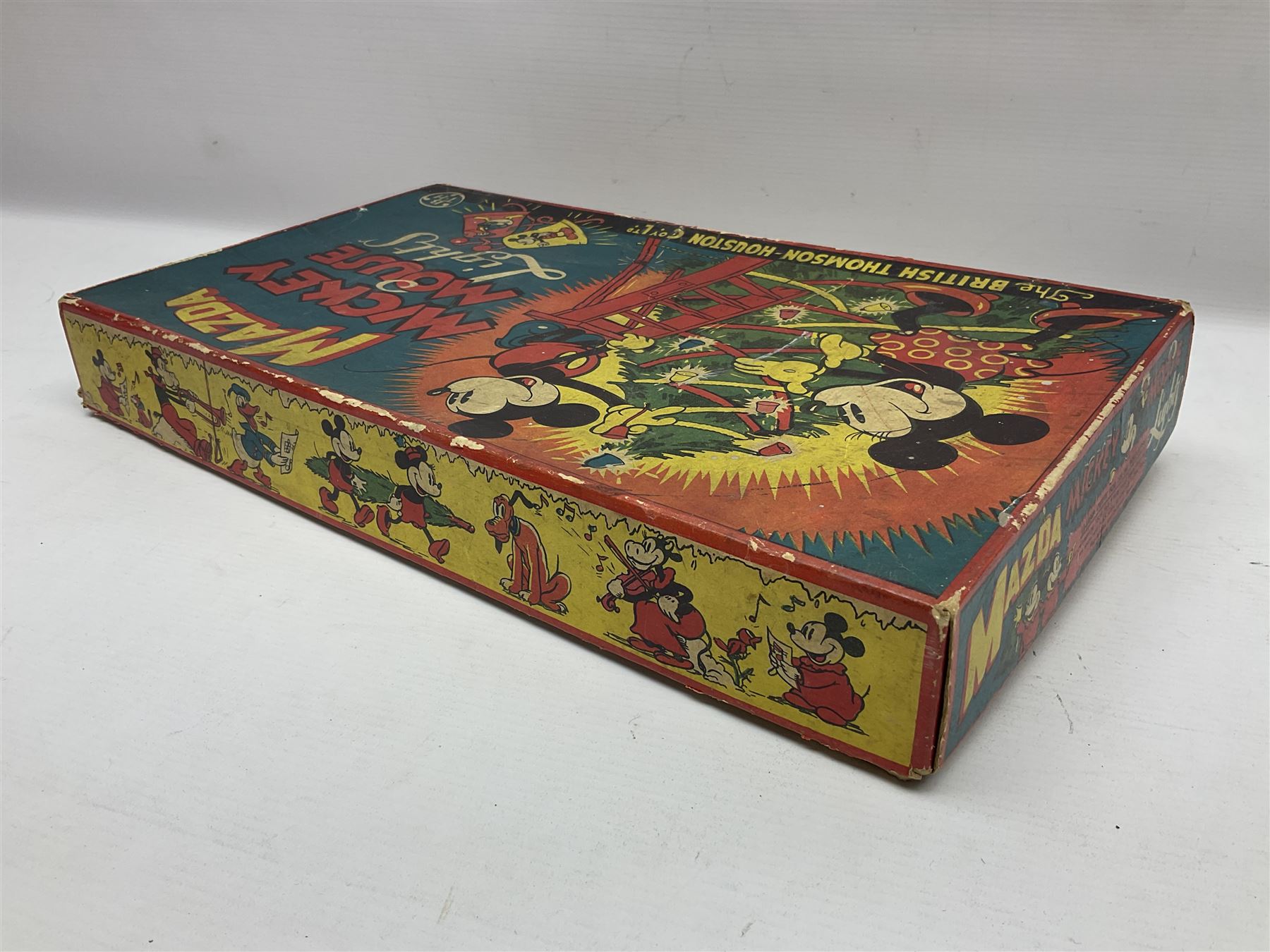 Mazda Mickey Mouse Lights by The British Thomson-Houston Co. Ltd.; boxed; unopened Top Gear Race The Stig game; Dr. Who Talking Cyberman; and Dr. Who Talking Dalek; both boxed (4)