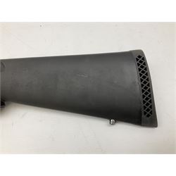 Puma Rifles Hunter bolt-action .22 Long Rifle the 36cm shortened barrel threaded for sound moderator, plastic synthetic stock, serial no.1050840 L83.5cm FIREARMS CERTIFICATE REQUIRED OR RFD