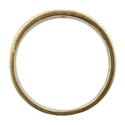 14ct gold single stone diamond ring, stamped 585