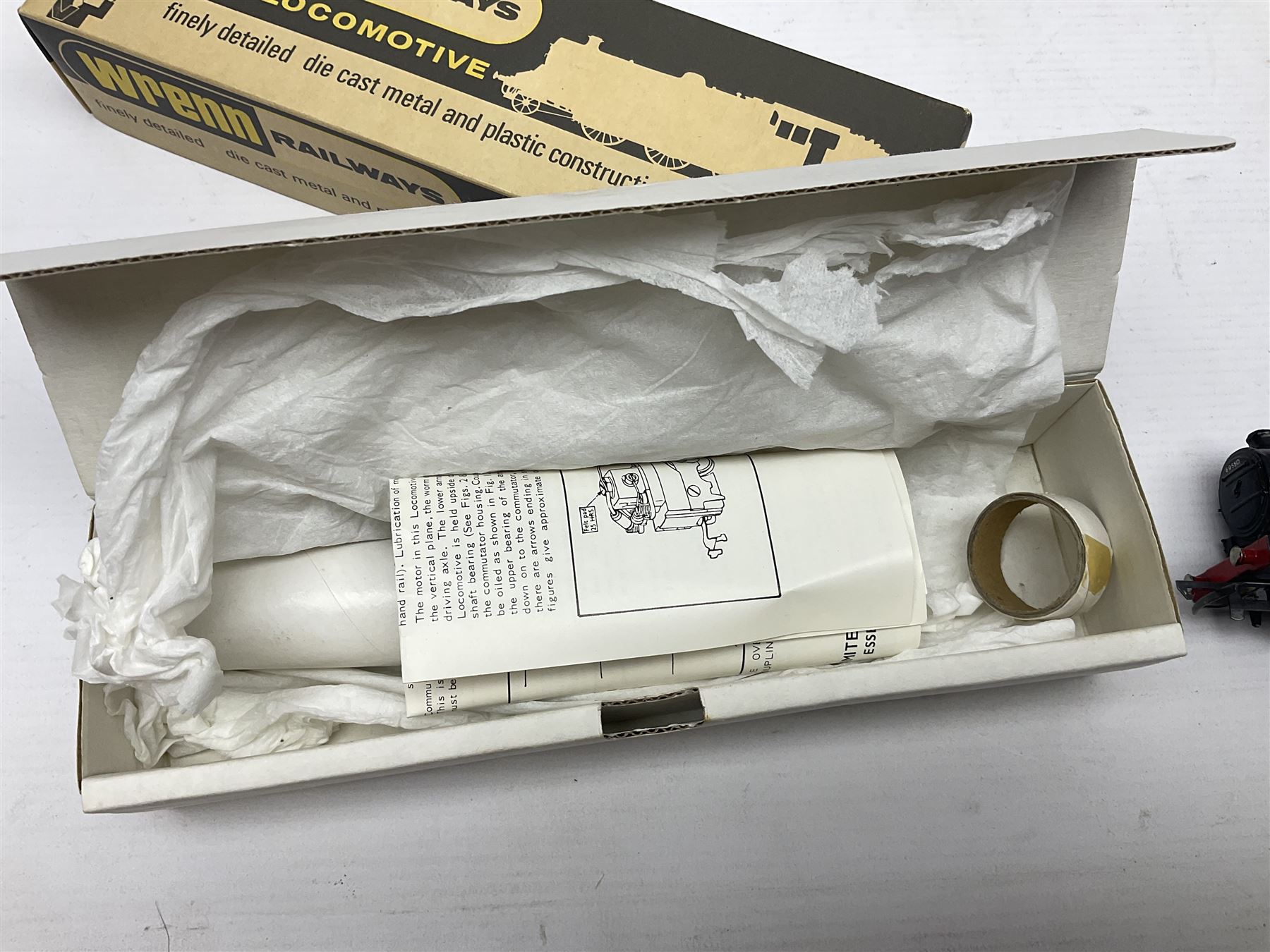 Wrenn '00' gauge - two Class N2 0-6-2 tank locomotives - No..9522 in LNER Light Green in original box with instructions; and No.69550 in BR Lined Black in associated Wrenn box with instructions; together with Tri-ang Wrenn '00' gauge Class A4 4-6-2 locomotive 'Mallard' No.60022; boxed (3)