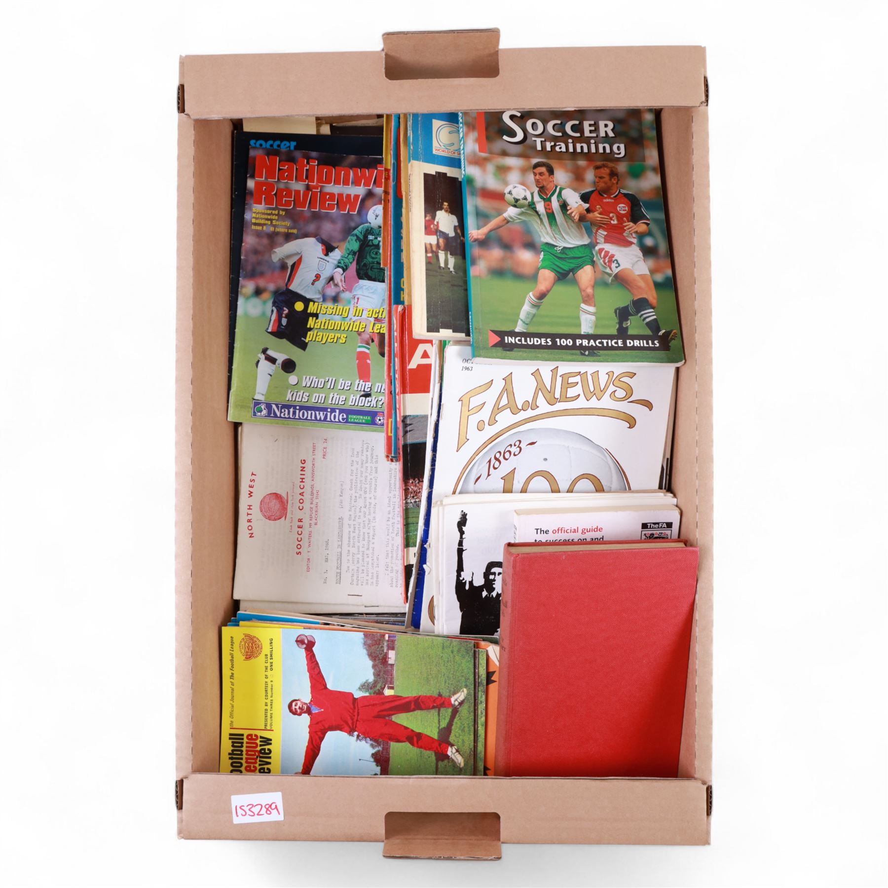 1950s and later cricket and football trophy cups and plaques, including six 1950s Leicester & Rutland Football League and Challenge Cup silver plated trophy cups and plaques, from the estate of former Leicester City player Colin Appleton, LT Shipman's CC Winners Carpenter Cup & Shipman Cup 1954 trophy, Shipman's Cup 1956 and The Filbert's Winners 1956 SWBCC plaque, together with a collection of 1950s and later football magazines, including North West Soccer Coaching, FA News, Football Association Insight Coaching, The Referee's Association, Sport & Recreation, Shoot, Goal, World Soccer, Netstretcher, etc