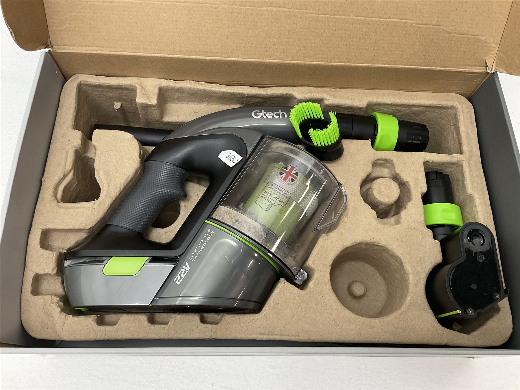 Gtech AFT006 handheld vacuum 