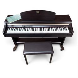 Yamaha Clavinova CLP-920 electric piano, with stool